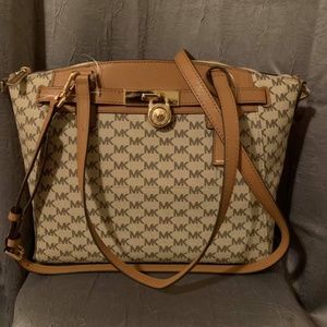 Michael Kors Hamilton Traveler Large Zip Satchel